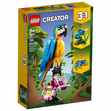 Lego Creator - Papagal exotic 31136