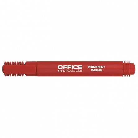 Marker permanent Office Products, varf rotund, 1-3 mm, rosu