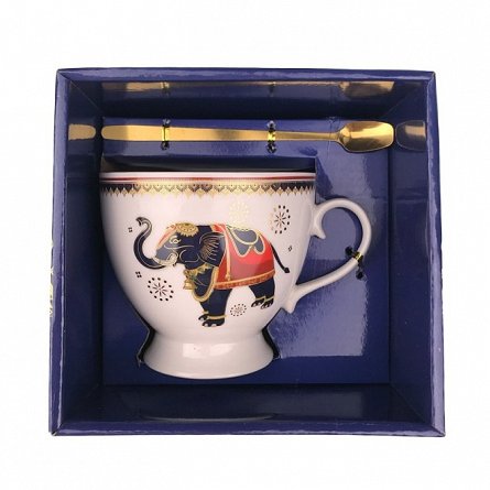 Ceasca cu lingurita, Elefant