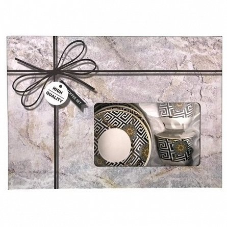Set cesti cu farfuriute, 6 buc, animal print