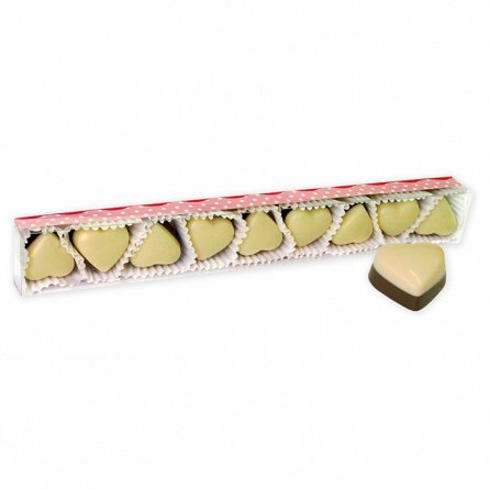 Shoud'e Hearts, set ciocolata forma Inimioare, 126 g