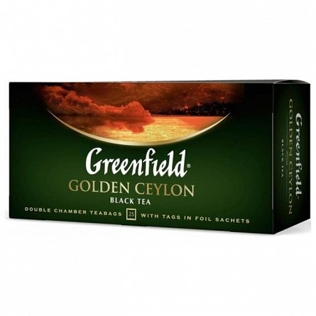 Ceai negru Greenfield, Golden Ceylon, 50 g