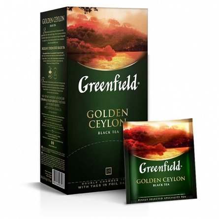 Ceai negru Greenfield, Golden Ceylon, 50 g