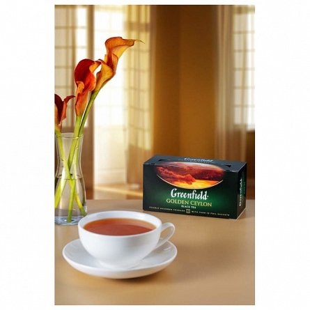 Ceai negru Greenfield, Golden Ceylon, 50 g