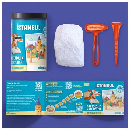 Mini set arheologic educational si puzzle 3D, Istanbul