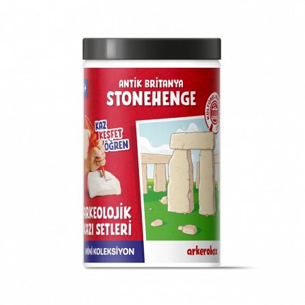 Mini set arheologic educational si puzzle 3D, Marea Britanie antica, Stonehenge
