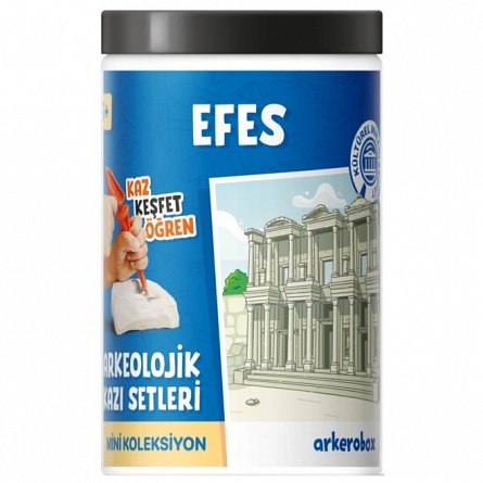 Mini set arheologic educational si puzzle 3D, Efes - Biblioteca Celsus
