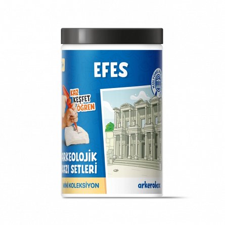 Mini set arheologic educational si puzzle 3D, Efes - Biblioteca Celsus
