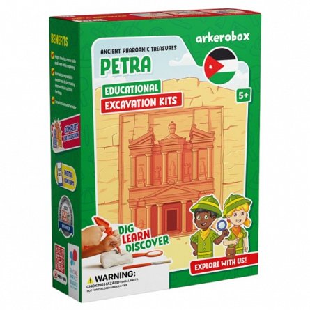 Set arheologic educational si puzzle 3D, Petra