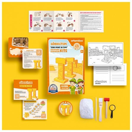 Set arheologic educational si puzzle 3D, Gobekli Tepe