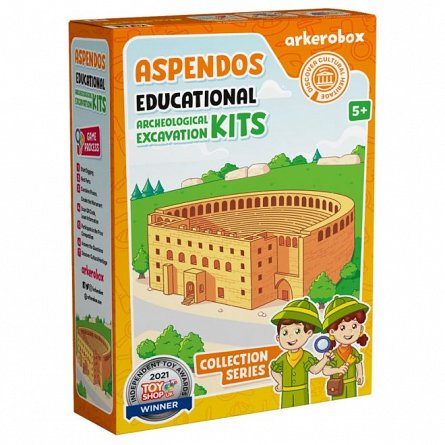 Set arheologic educational si puzzle 3D, Aspendos