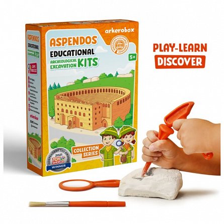 Set arheologic educational si puzzle 3D, Aspendos