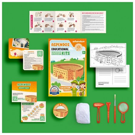 Set arheologic educational si puzzle 3D, Aspendos
