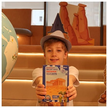 Set arheologic educational si puzzle 3D, Grecia antica, Parthenon