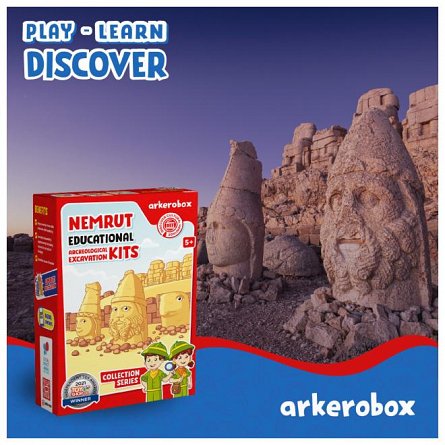 Set arheologic educational si puzzle 3D, Nemrut