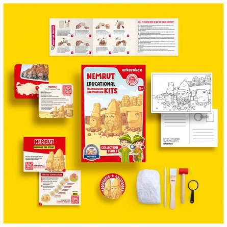 Set arheologic educational si puzzle 3D, Nemrut