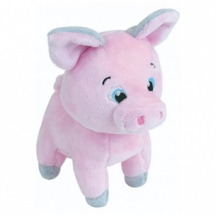 Jucarie Plus Jemini, In Cutie Pentru Colorat, 15cm - Purcel
