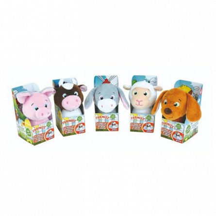 Jucarie Plus Jemini, In Cutie Pentru Colorat, 15cm - Purcel