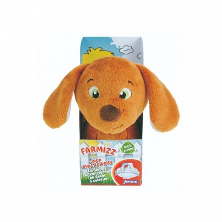 Jucarie Plus Jemini, In Cutie Pentru Colorat, 15cm - Catelus