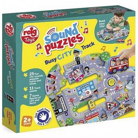 Puzzle cu sunete - Orasul Aglomerat