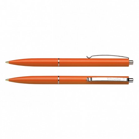 Pix Schneider K15, cu mecanism, 0.4 mm, albastru, corp portocaliu