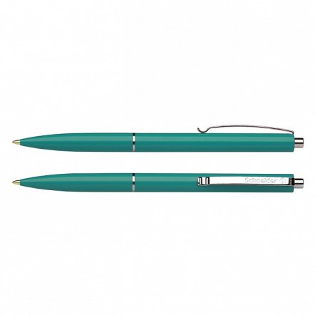 Pix Schneider K15, cu mecanism, 0.4 mm, albastru, corp verde