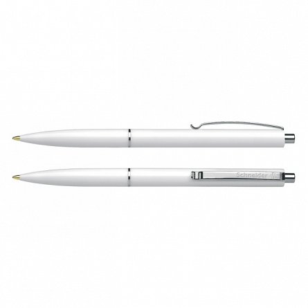 Pix Schneider K15, cu mecanism, 0.4 mm, albastru, corp alb