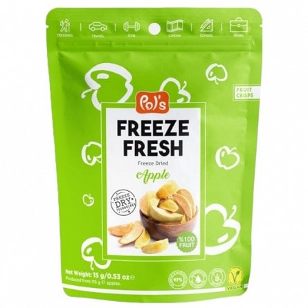 Fructe uscate, Mere, 15 g