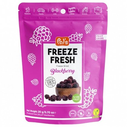 Fructe uscate, Mure, 20 g