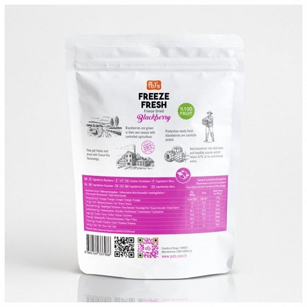 Fructe uscate, Mure, 20 g