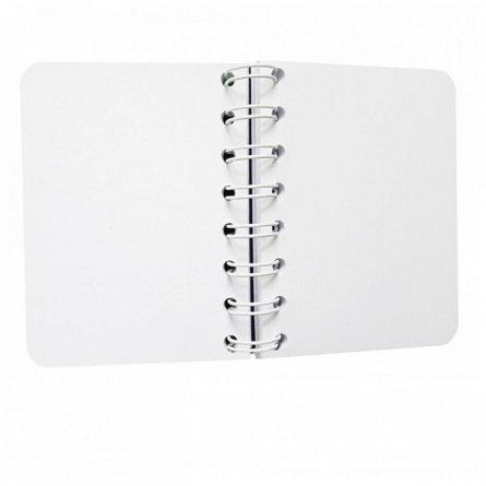 Carnet cu spira 7 x 10 cm, 75 file, velin, Arhanghelul Chamuel
