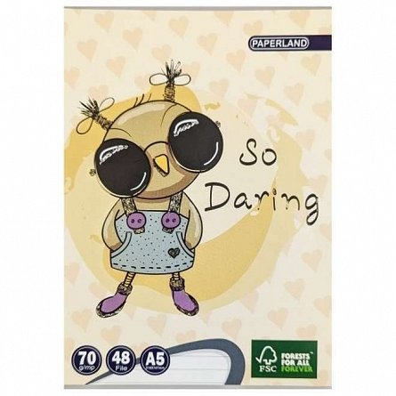 Caiet A5, 48 file, 70 g-mp, dictando, Paperland Premium, diverse modele