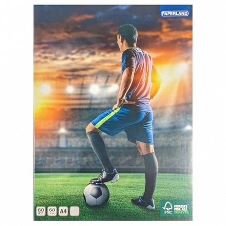 Caiet A4, 60 file, 70 g-mp, dictando, plastifiat, Paperland Premium, diverse modele