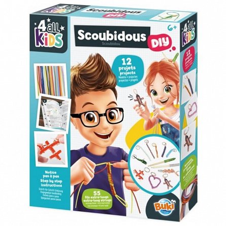 Joc Buki France - Kit Scoubidou