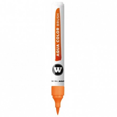 Marker varf pensula Molotow Aqua Color, 4 ml, orange 003