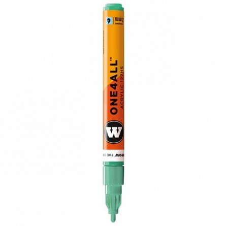 Marker acrilic Molotow One4All 127HS, varf rotund, 2 mm, calypso middle