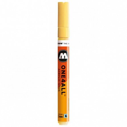 Marker acrilic Molotow One4All 127HS, varf rotund, 2 mm, vanilla pastel