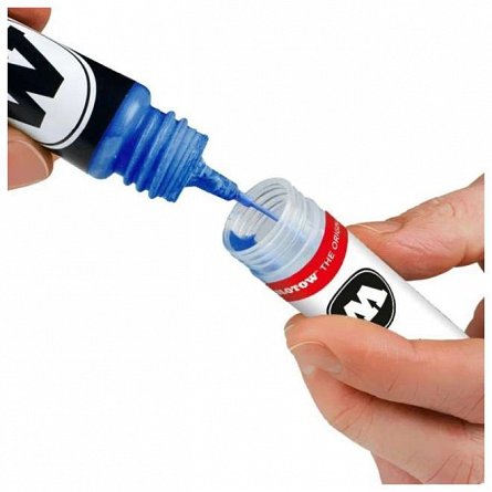 Marker reincarcabil Molotow 311EM, varf tesit, 4-8 mm, gol