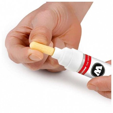 Marker reincarcabil Molotow 311EM, varf tesit, 4-8 mm, gol
