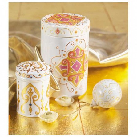 Markere pentru sticla Kreul Metallic Medium, set 5 culori