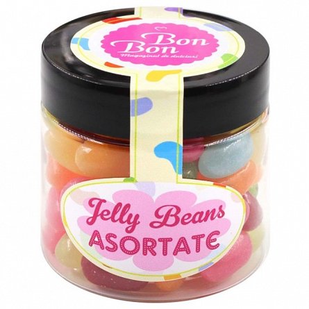 Bomboane Jelly Bean asortate, 100 g
