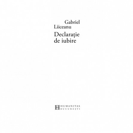Declaratie de iubire