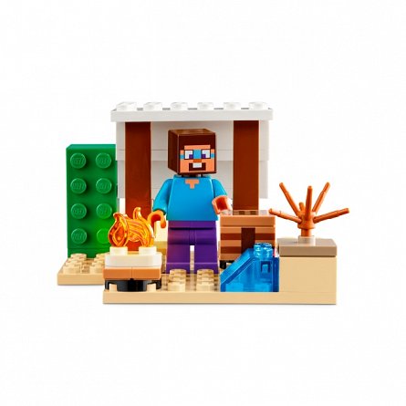 LEGO Minecraft - Expeditia lui Steve in desert 21251
