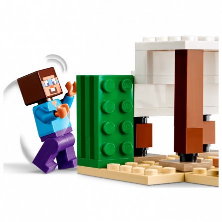 LEGO Minecraft - Expeditia lui Steve in desert 21251