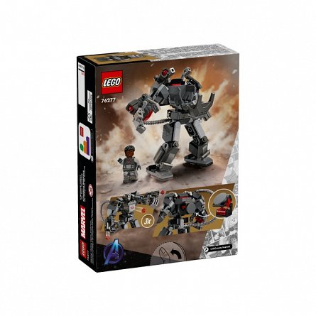 LEGO Marvel Super Heroes - Armura de robot a lui War Machine 76277