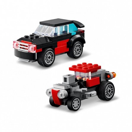 LEGO Creator - Camioneta cu platforma si elicopter 31146