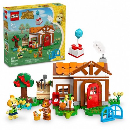 LEGO Animal Crossing - Vizita lui Isabelle 77049