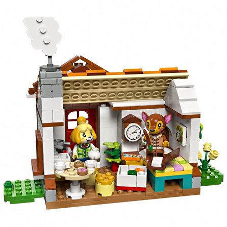 LEGO Animal Crossing - Vizita lui Isabelle 77049