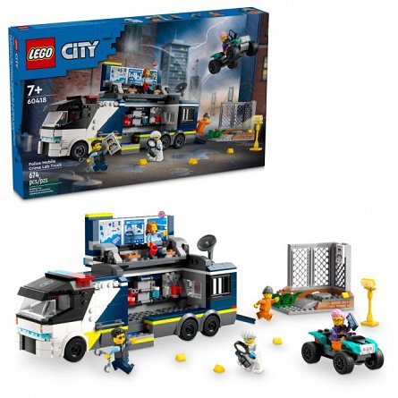 LEGO City - Laborator mobil de criminalistica 60418