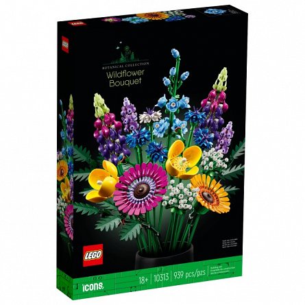 LEGO Icons Creator Expert - Buchet de flori de camp 10313